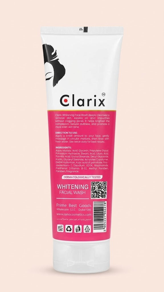 Clarix Kojic Acid Whitening Facial Wash