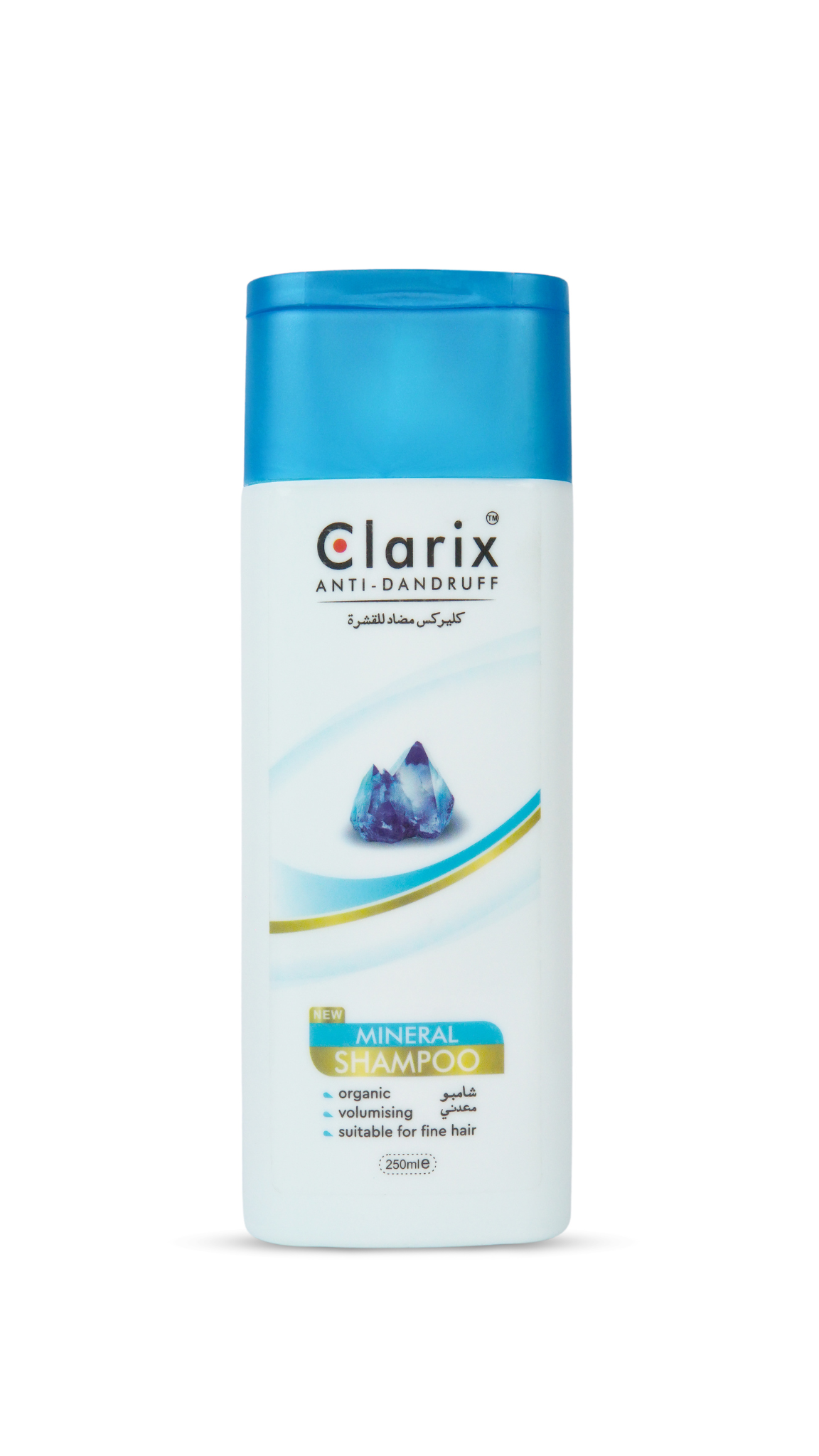 Clarix Anti-Dandruff Mineral Shampoo - Organic (250ml)