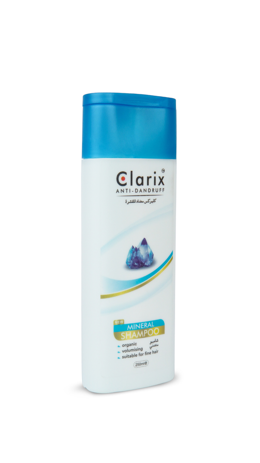 Clarix Anti-Dandruff Mineral Shampoo - Organic (250ml)