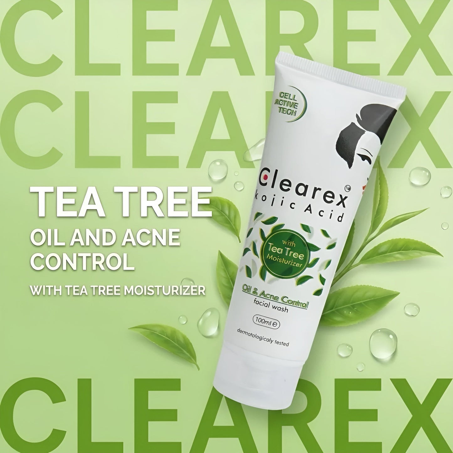Clarix Acne Control Facewash (Salicylic Acid & Tea Tree Oil)