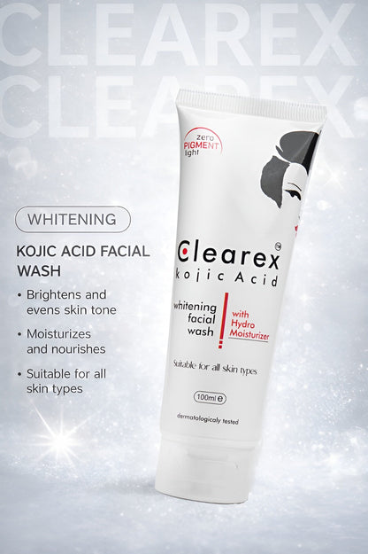 Clearex Kojic Acid Whitening Facial Wash