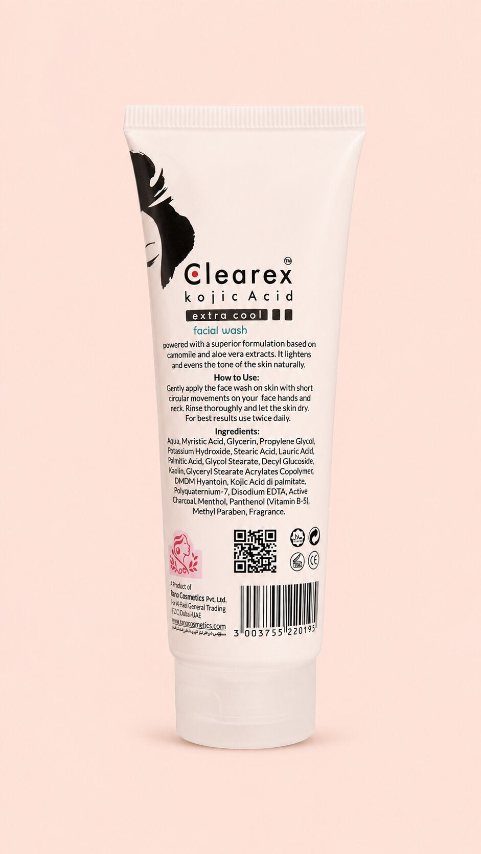 Clearex Kojic Acid Extra Cool Facial Wash