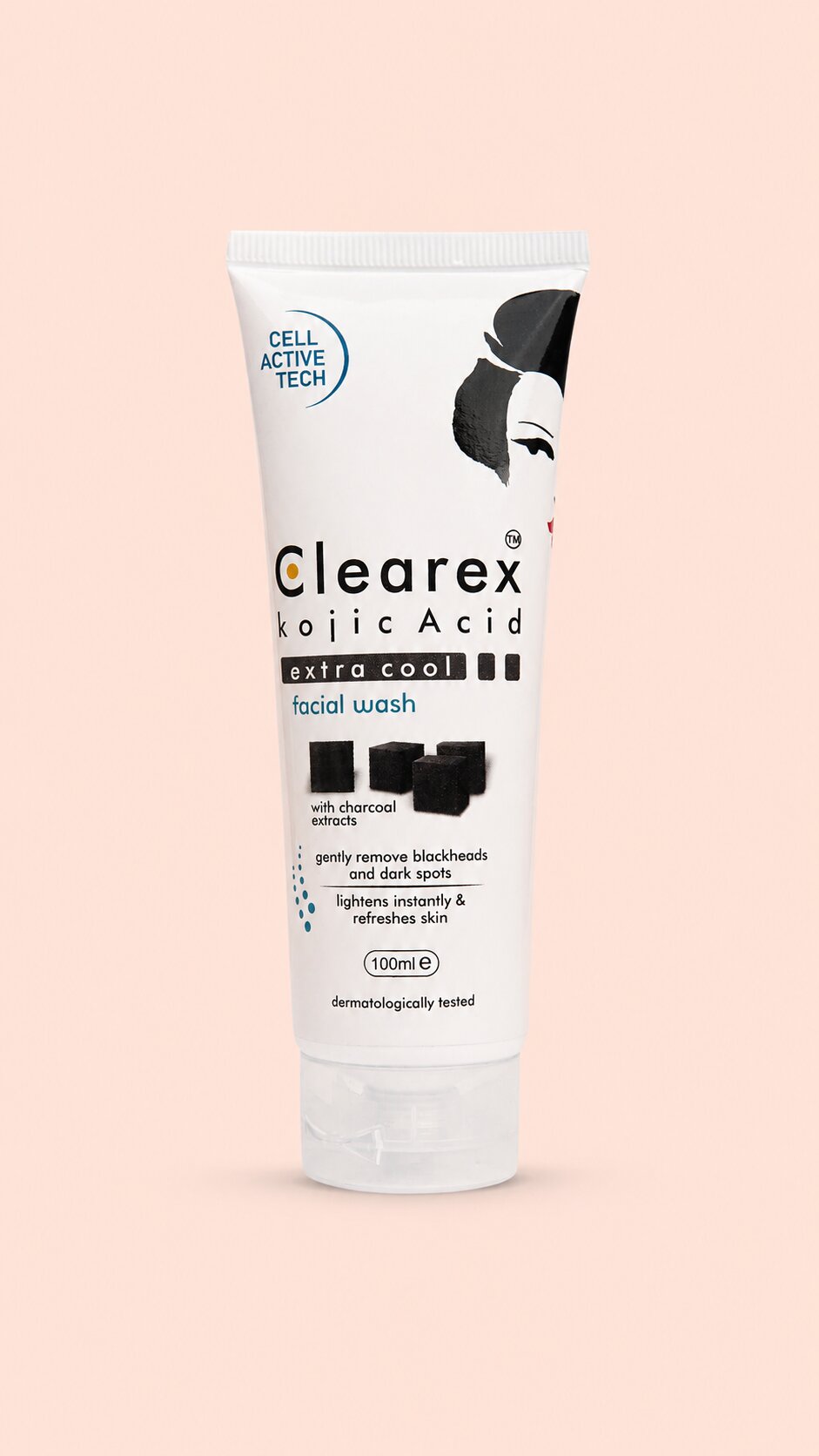 Clearex Kojic Acid Extra Cool Facial Wash