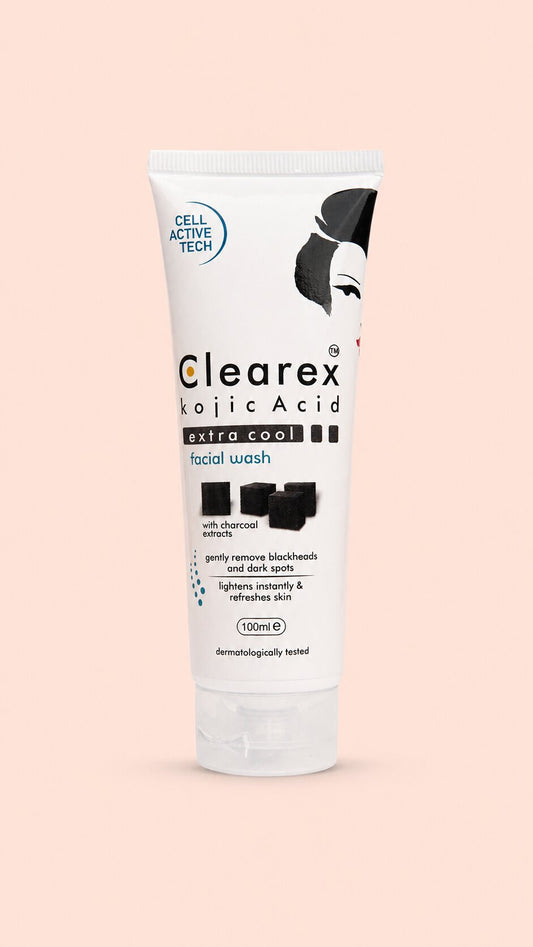 Clearex Kojic Acid Extra Cool Facial Wash