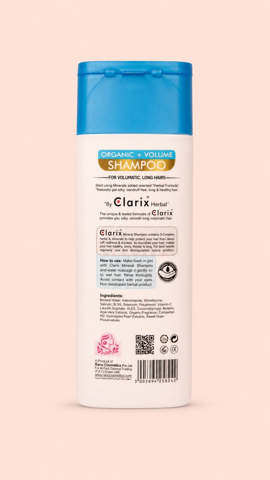 Clarix Anti-Dandruff Mineral Shampoo