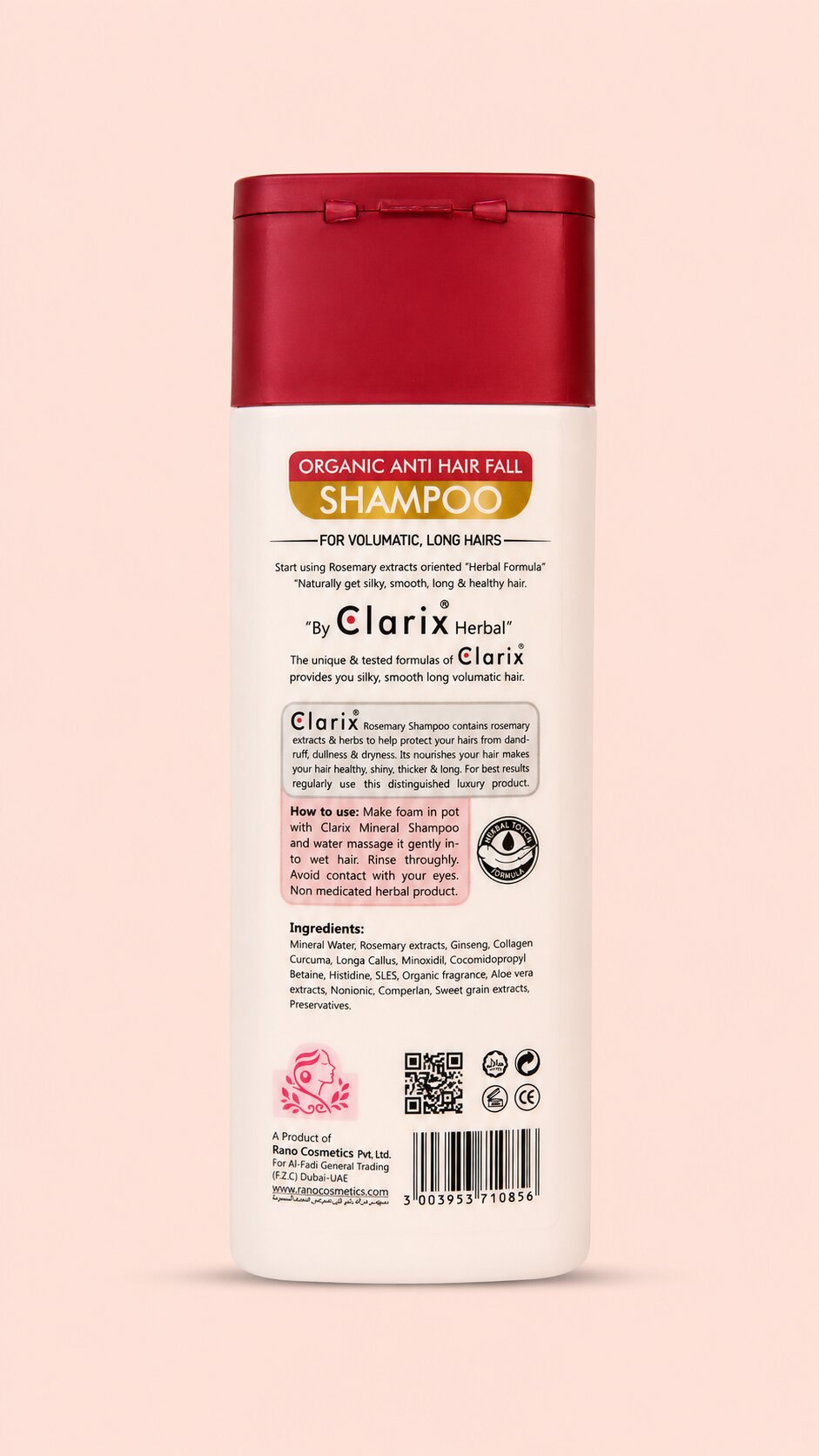 Clarix Anti-Hairfall Rosemary Shampoo