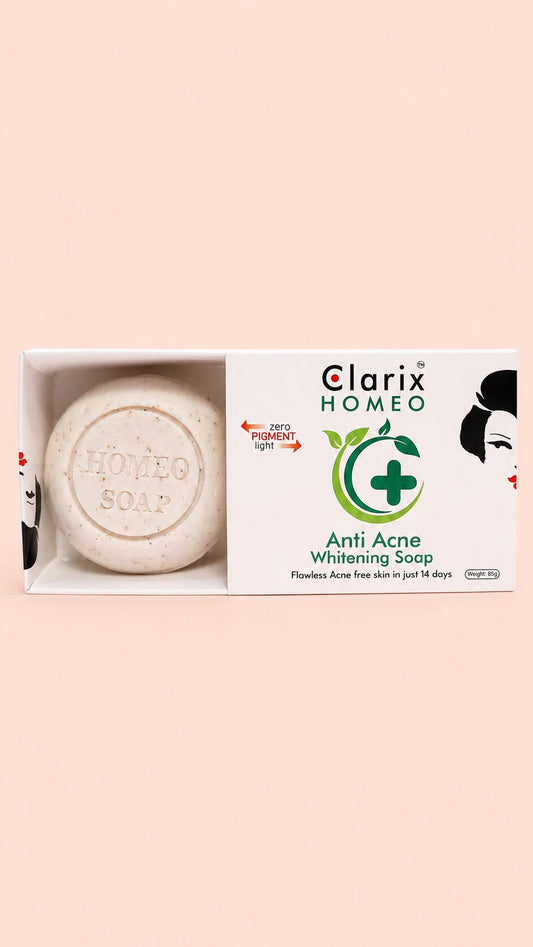 Clarix Homeo Anti-Acne & Whitening Soap