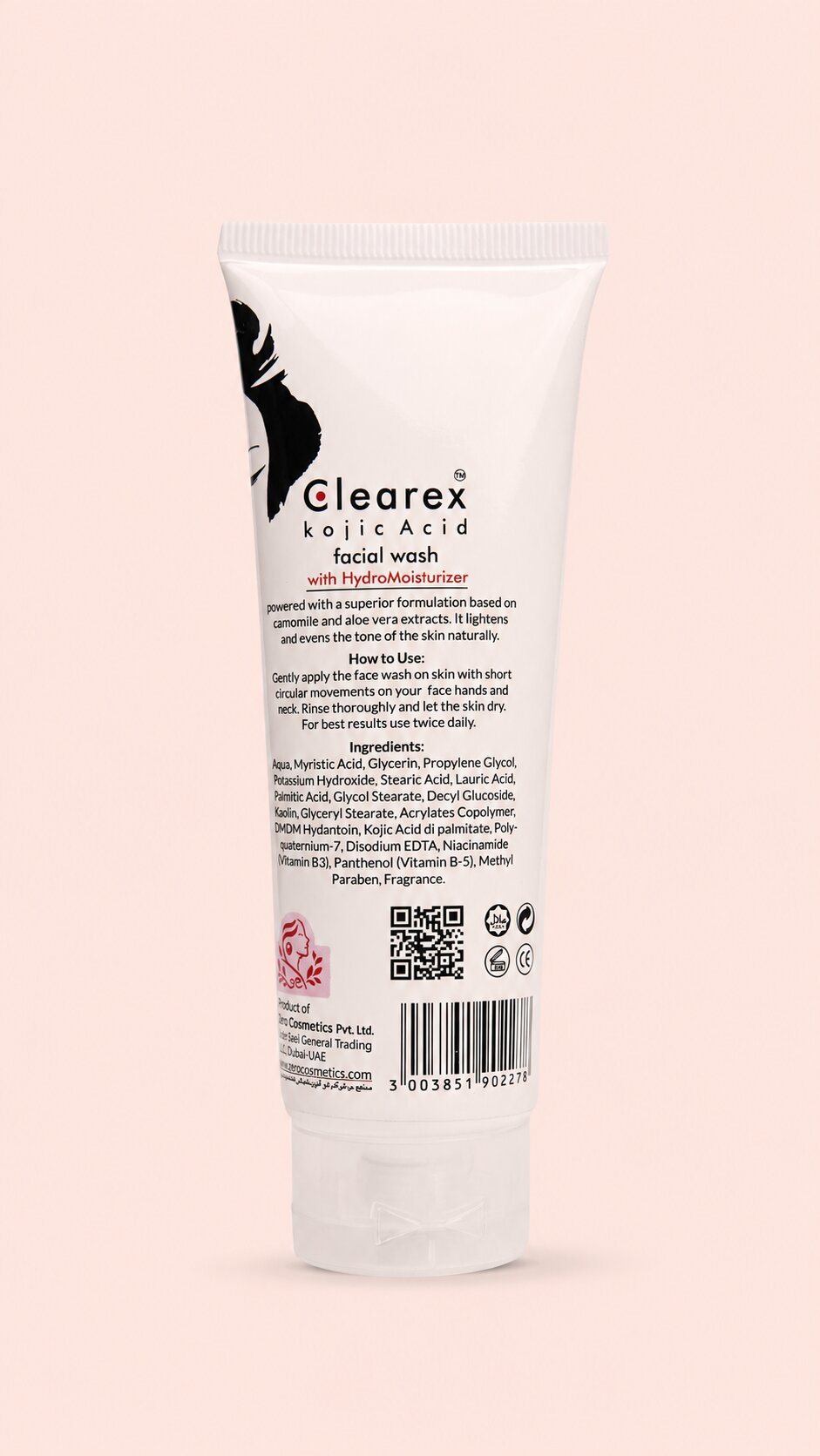 Clearex Kojic Acid Whitening Facial Wash